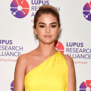 Selena Gomez is a celebrity with lupus who plays her part